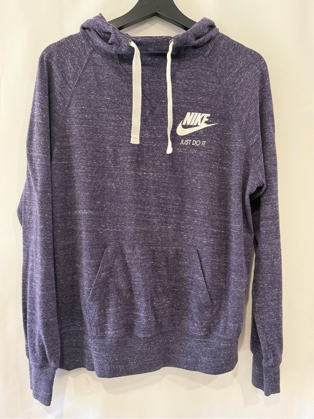 Nike Gym Vintage Lightweight Pullover Hoodie Purple Heather Women's Large